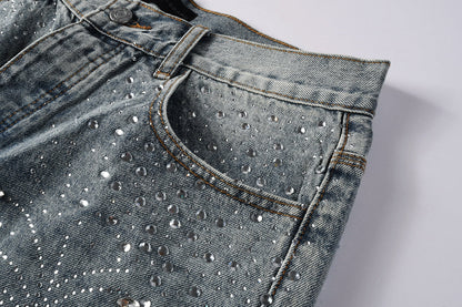 PURPLE Shorts Crystals 5102