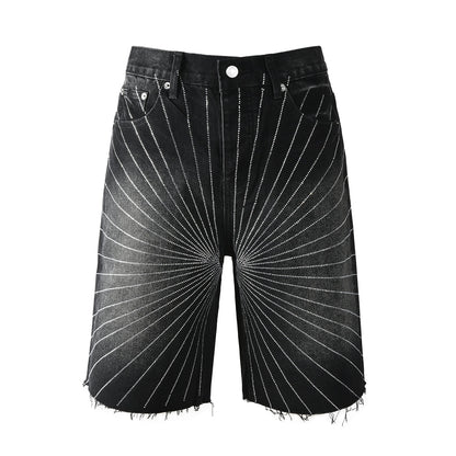 PURPLE Shorts Crystals 5104