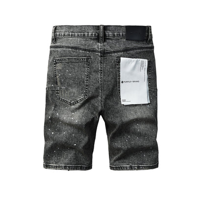 PURPLE Shorts Crystals 5112