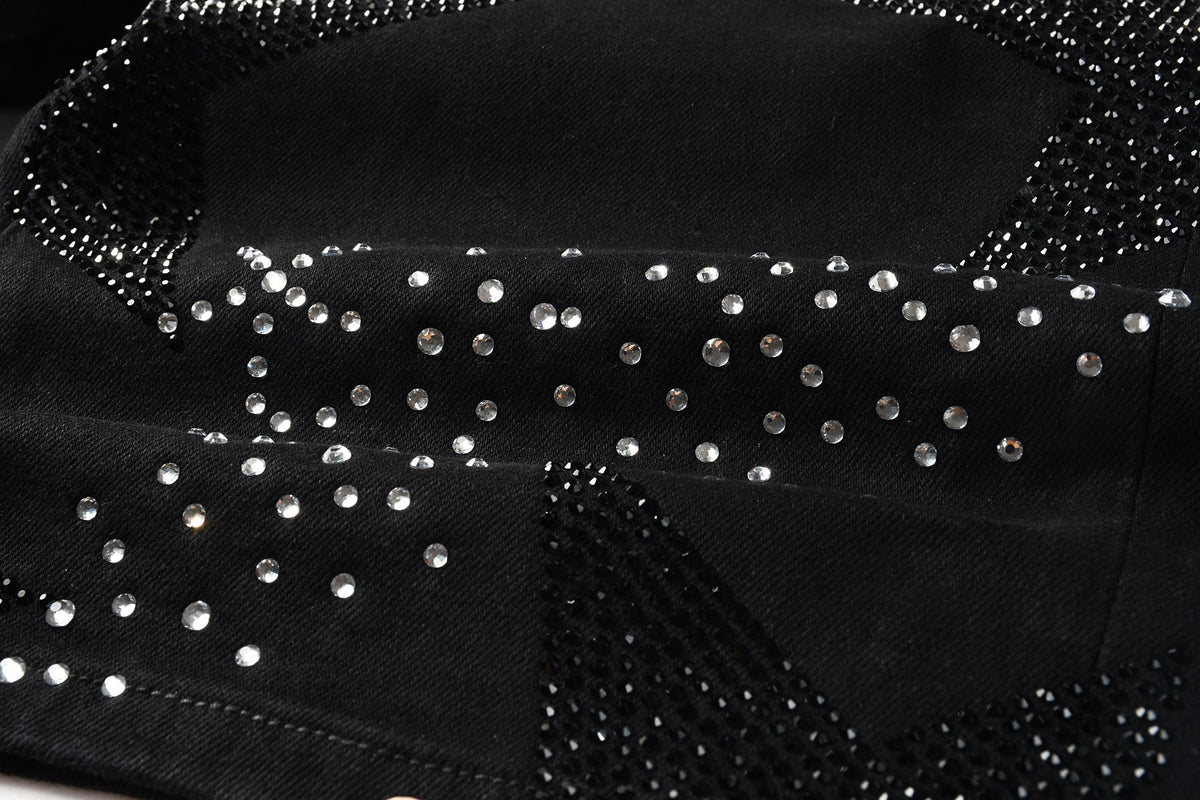 PURPLE Shorts Crystals 5117