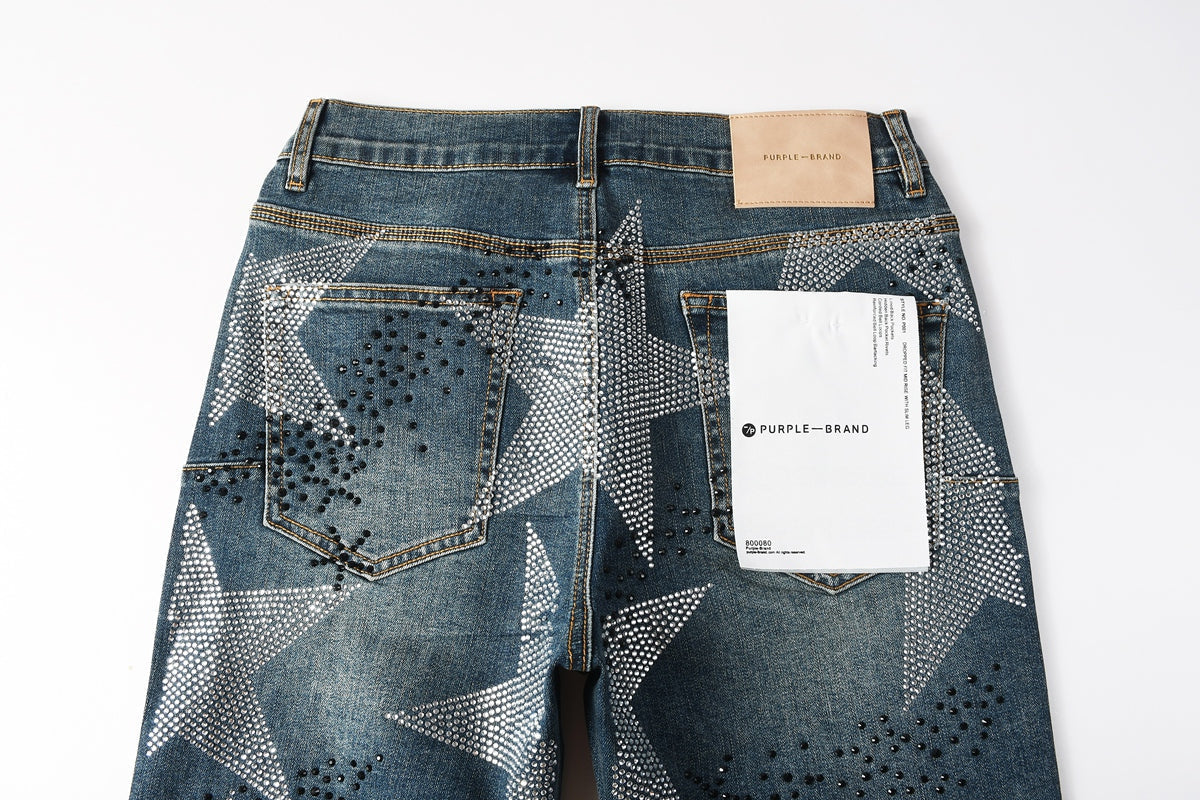 PURPLE Shorts Crystals 5116