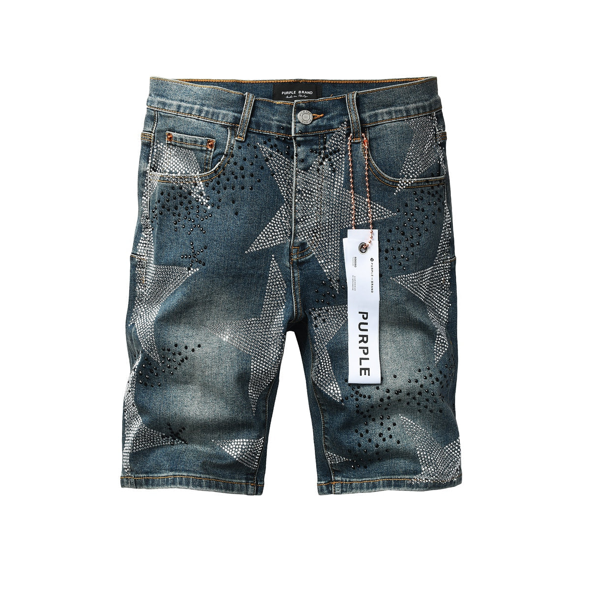 PURPLE Shorts Crystals 5116