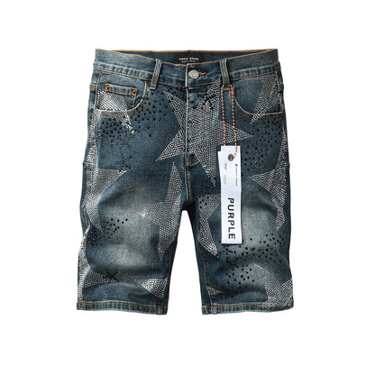 PURPLE Shorts Crystals 5116