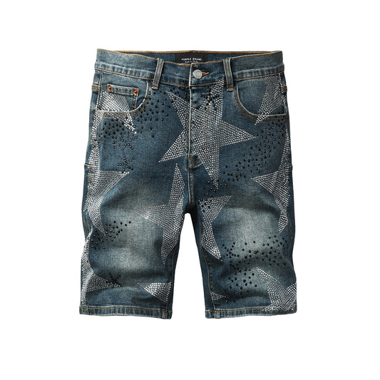 PURPLE Shorts Crystals 5116