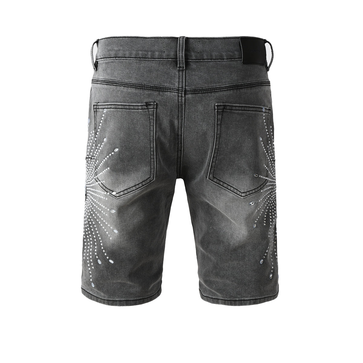 PURPLE Shorts Crystals 5094