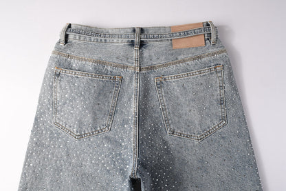 PURPLE Shorts Crystals 5096