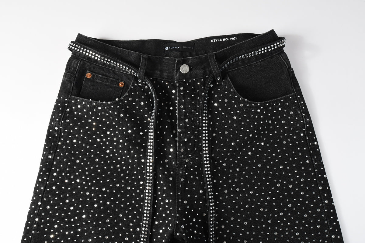 PURPLE Shorts Crystals 5095