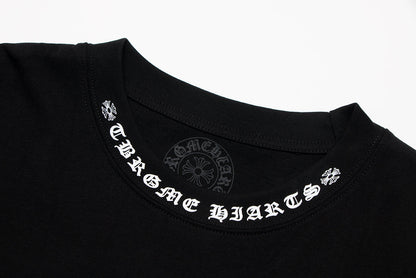 Chrome Hearts Sanskrit Pocket & Neck Letter Printed T-shirt TB02