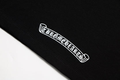 Chrome Hearts Sanskrit Pocket & Neck Letter Printed T-shirt TB02