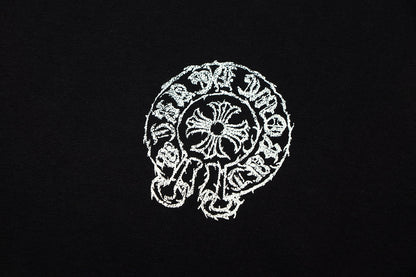 Chrome Hearts Sanskrit Horseshoe Cross T-shirt TB36