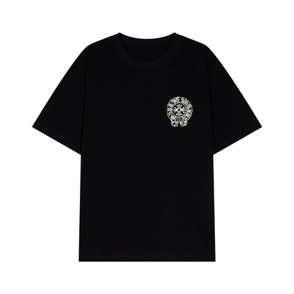 Chrome Hearts Sanskrit Horseshoe Cross T-shirt TB36