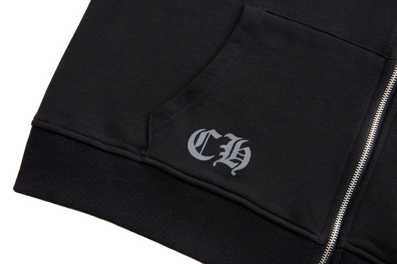 Chrome Hearts Zip Up Hoodie K5001