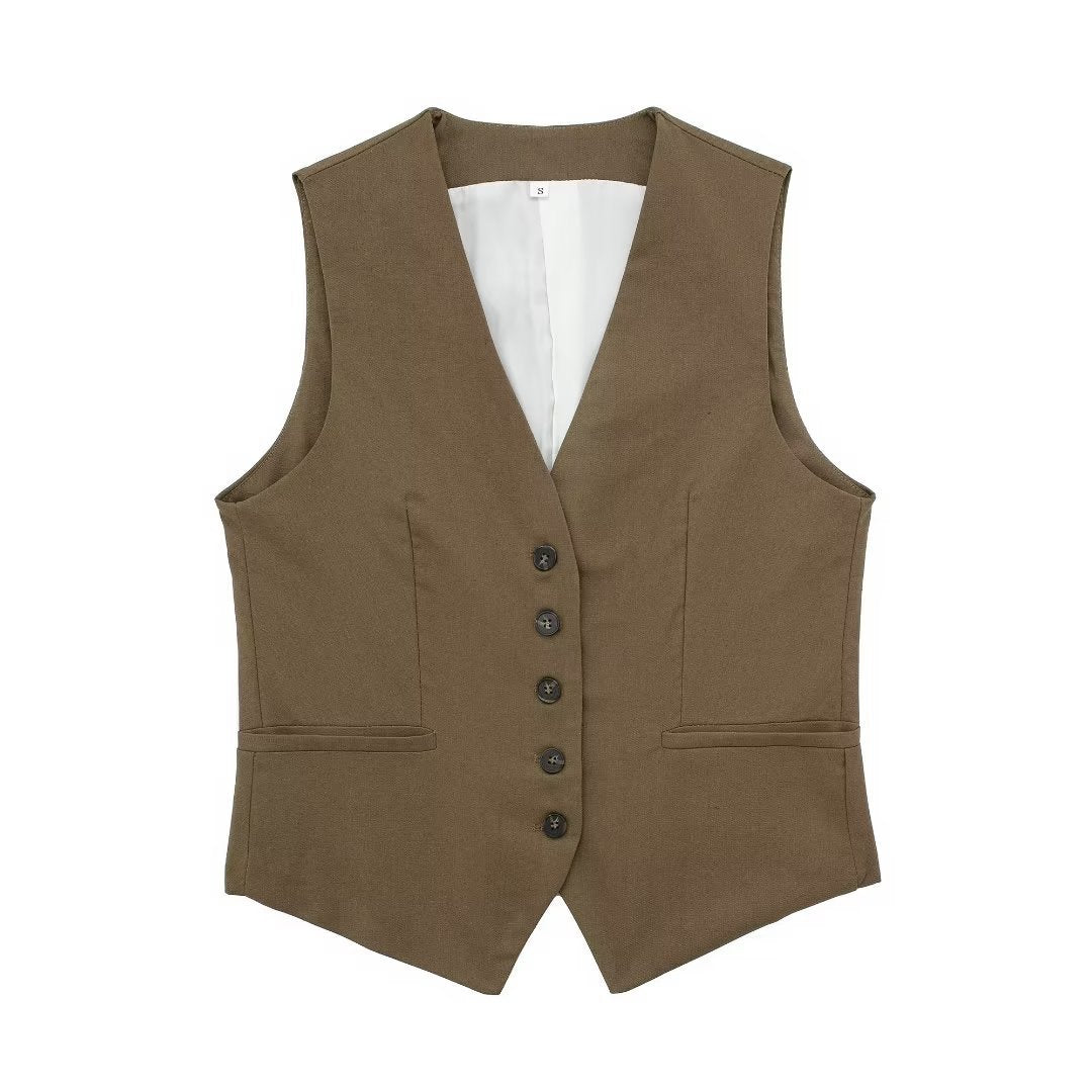 Women Vest Shorts With Suit