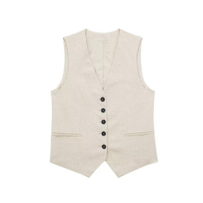 Women Vest Shorts With Suit