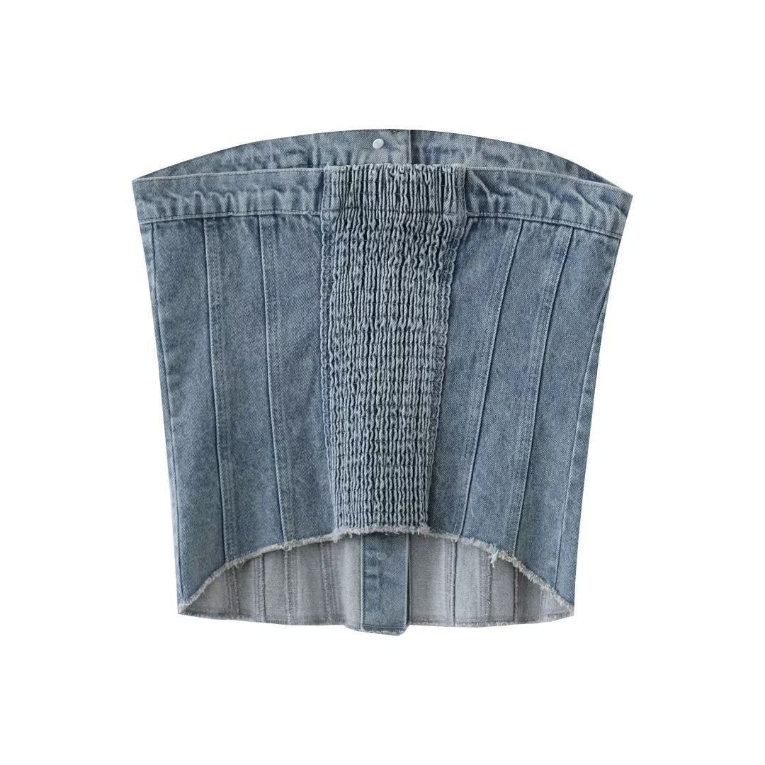 Women Vest Skinny Short Vest