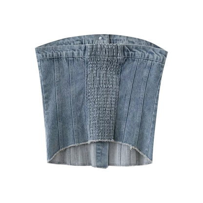 Women Vest Skinny Short Vest