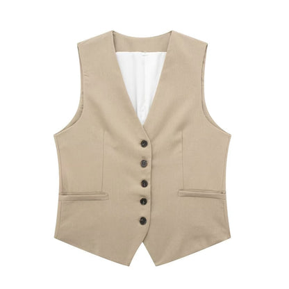 Women Vest Shorts With Suit