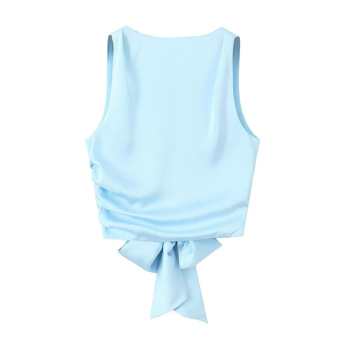 Women Vest Sexy Backless Temperament