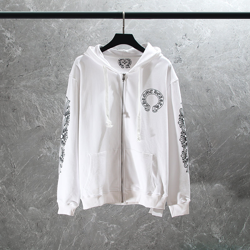 Chrome Hearts Zip Up Hoodie K5001