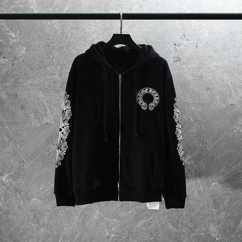 Chrome Hearts Zip Up Hoodie K5001