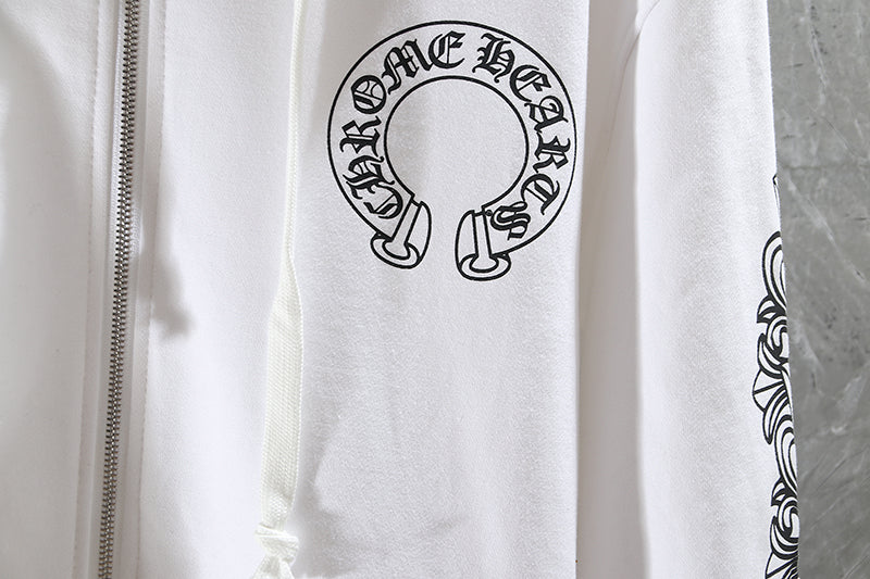 Chrome Hearts Zip Up Hoodie K5001