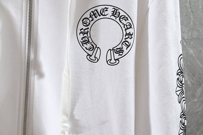 Chrome Hearts Zip Up Hoodie K5001