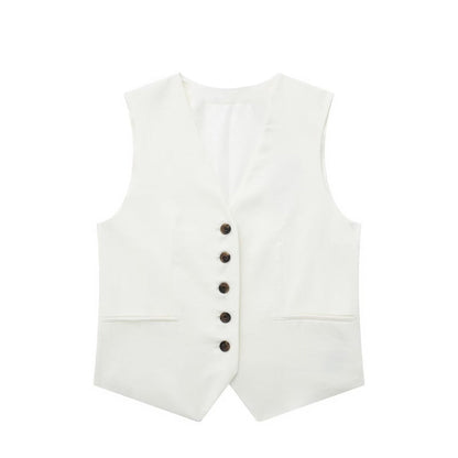 Women Vest Shorts With Suit