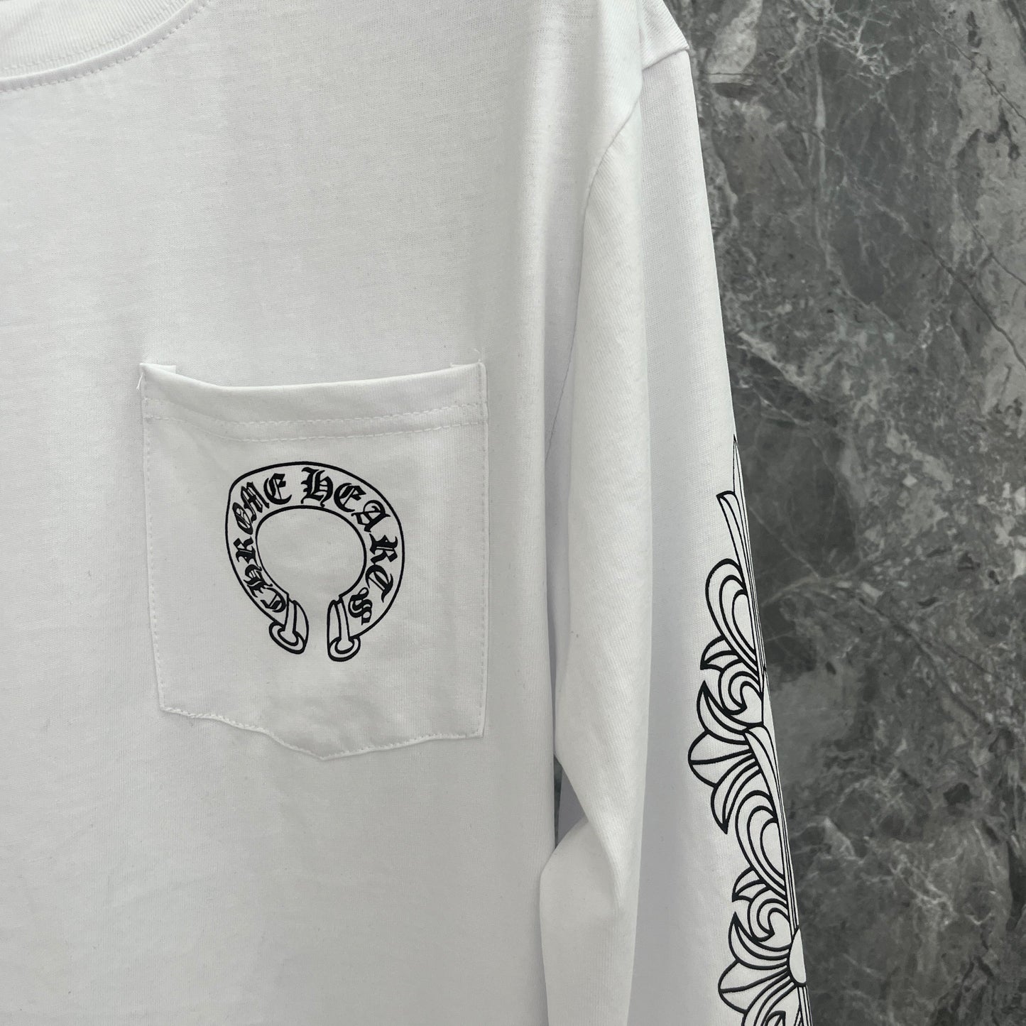 Chrome Hearts Men's Long-Sleeve T-shirt Sweatshirt K9019