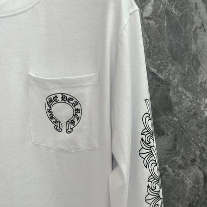 Chrome Hearts Men's Long-Sleeve T-shirt Sweatshirt K9019