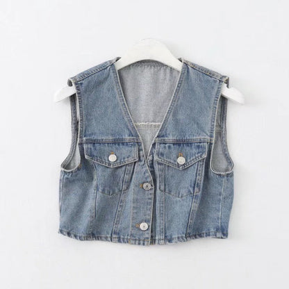 Women Vest Retro Sleeveless Slim Fit