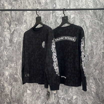 Chrome Hearts Men's Long-Sleeve T-shirt Sweatshirt K9019