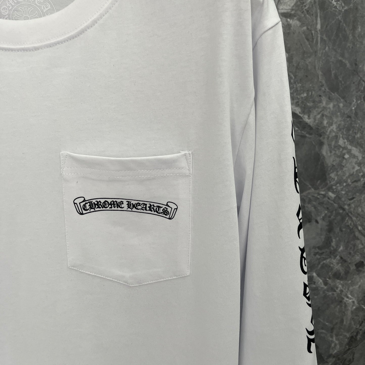 Chrome Hearts Men's Long-Sleeve T-shirt Sweatshirt K8021