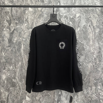 Chrome Hearts Men's Long-Sleeve T-shirt Sweatshirt K9019