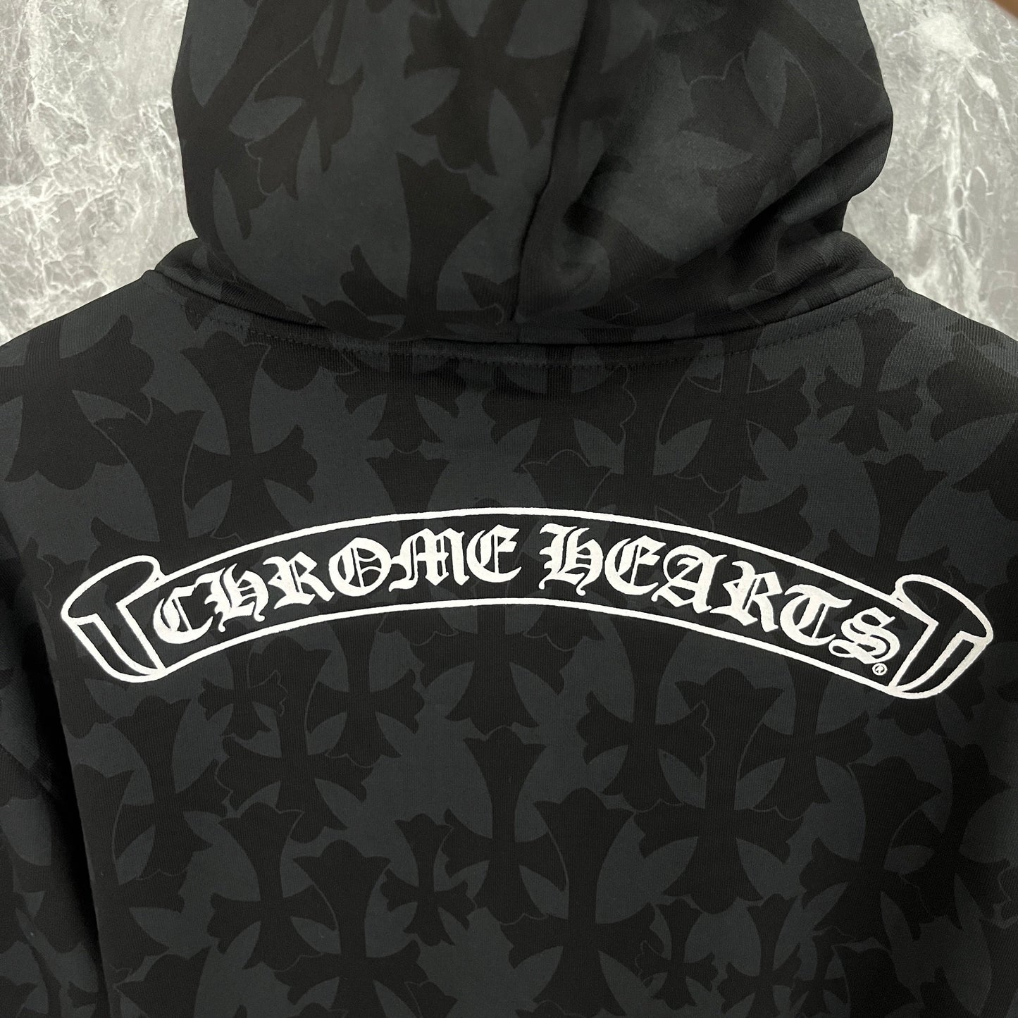 Chrome Hearts Zip Up Hoodie K5028