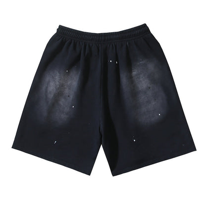 Hellstar Flame Shorts Black