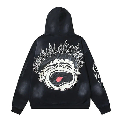 Hellstar Records Hoodie Black