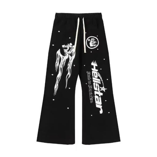Hellstar Path To Paradise Sweatpants Black White