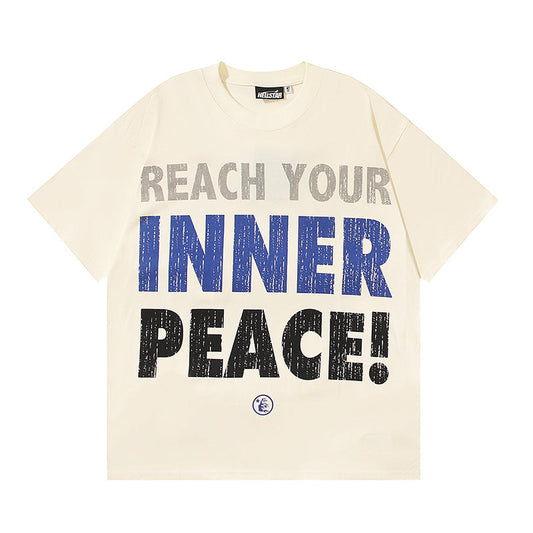 Hellstar Inner Peace T-Shirt Cream