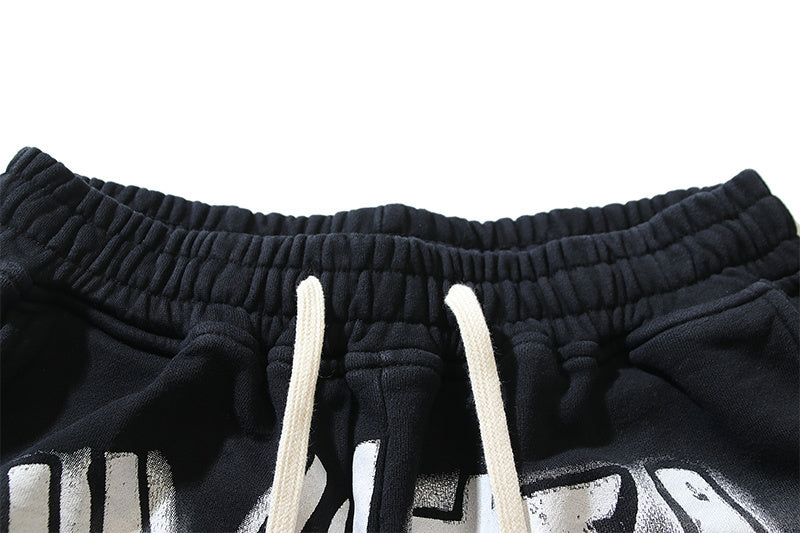 Hellstar Washed 1996 Shorts Black