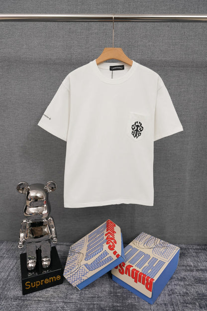 Chrome Hearts Custom Ribbed Short-Sleeve T-Shirt KT32