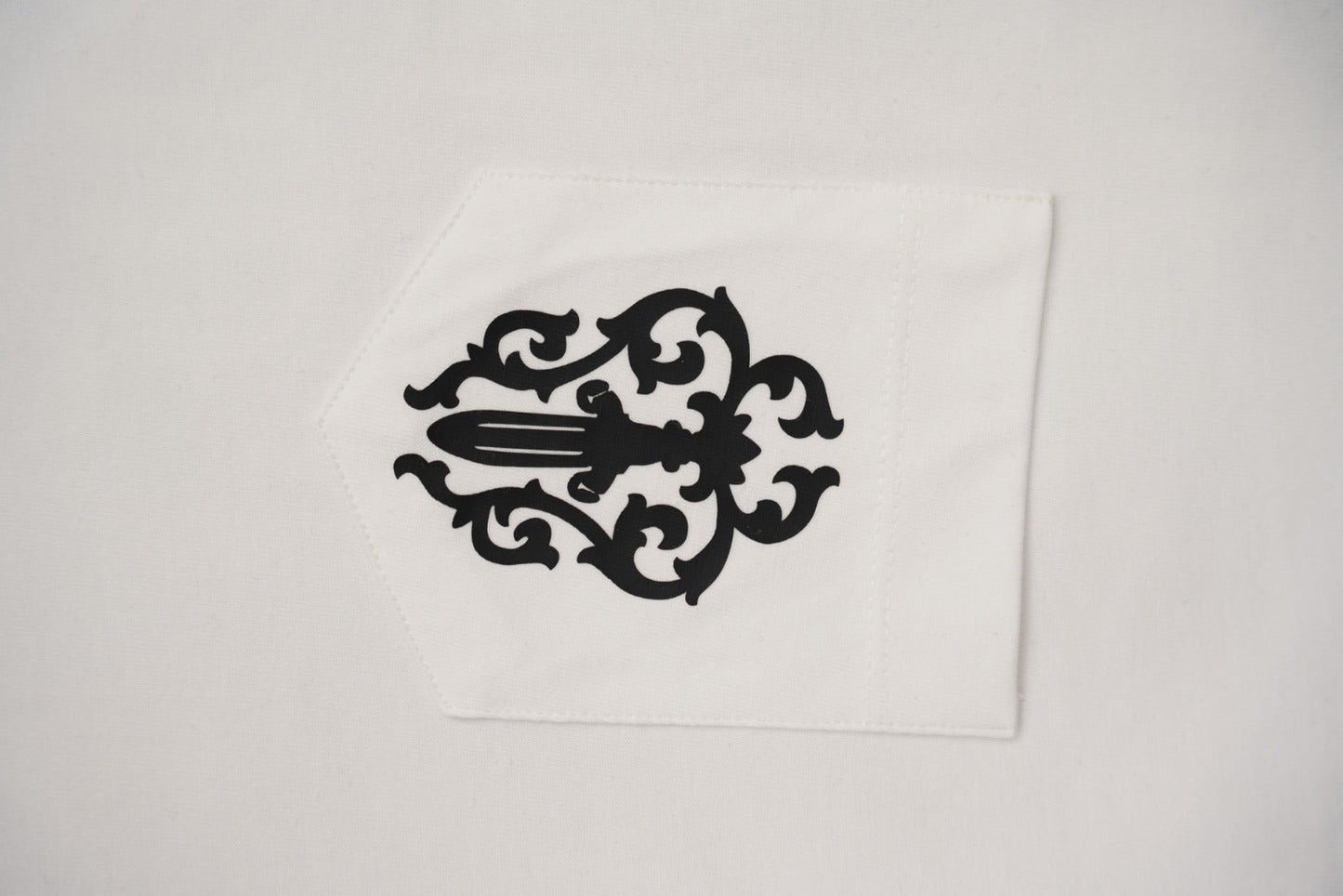 Chrome Hearts Custom Ribbed Short-Sleeve T-Shirt KT32