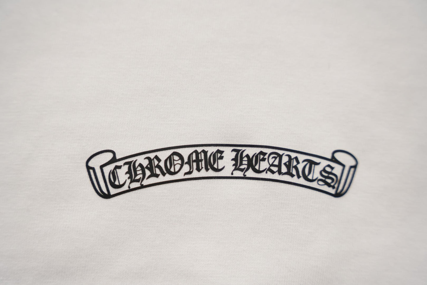 Chrome Hearts Custom Ribbed Short-Sleeve T-Shirt KT32