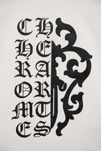 Chrome Hearts Custom Ribbed Short-Sleeve T-Shirt KT32