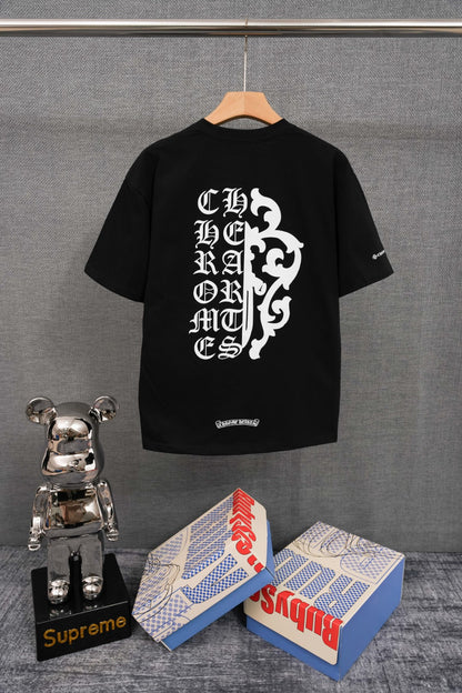 Chrome Hearts Custom Ribbed Short-Sleeve T-Shirt KT32