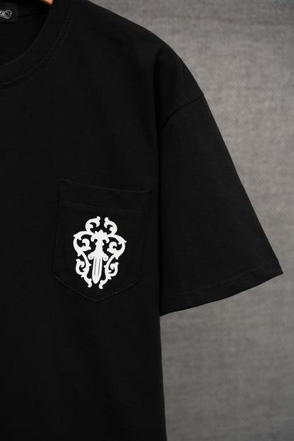 Chrome Hearts Custom Ribbed Short-Sleeve T-Shirt KT32