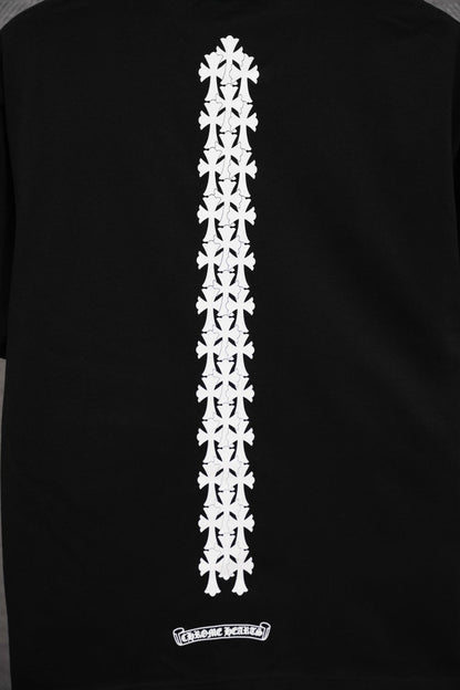 Chrome Hearts Custom Ribbed Short-Sleeve T-Shirt KT33