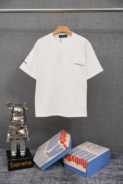 Chrome Hearts Custom Ribbed Short-Sleeve T-Shirt KT33