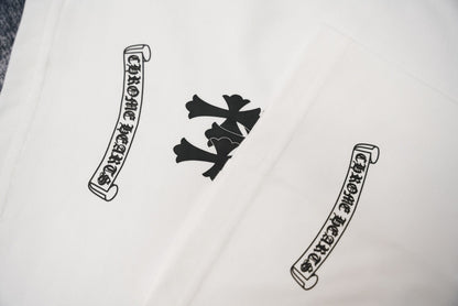 Chrome Hearts Custom Ribbed Short-Sleeve T-Shirt KT33