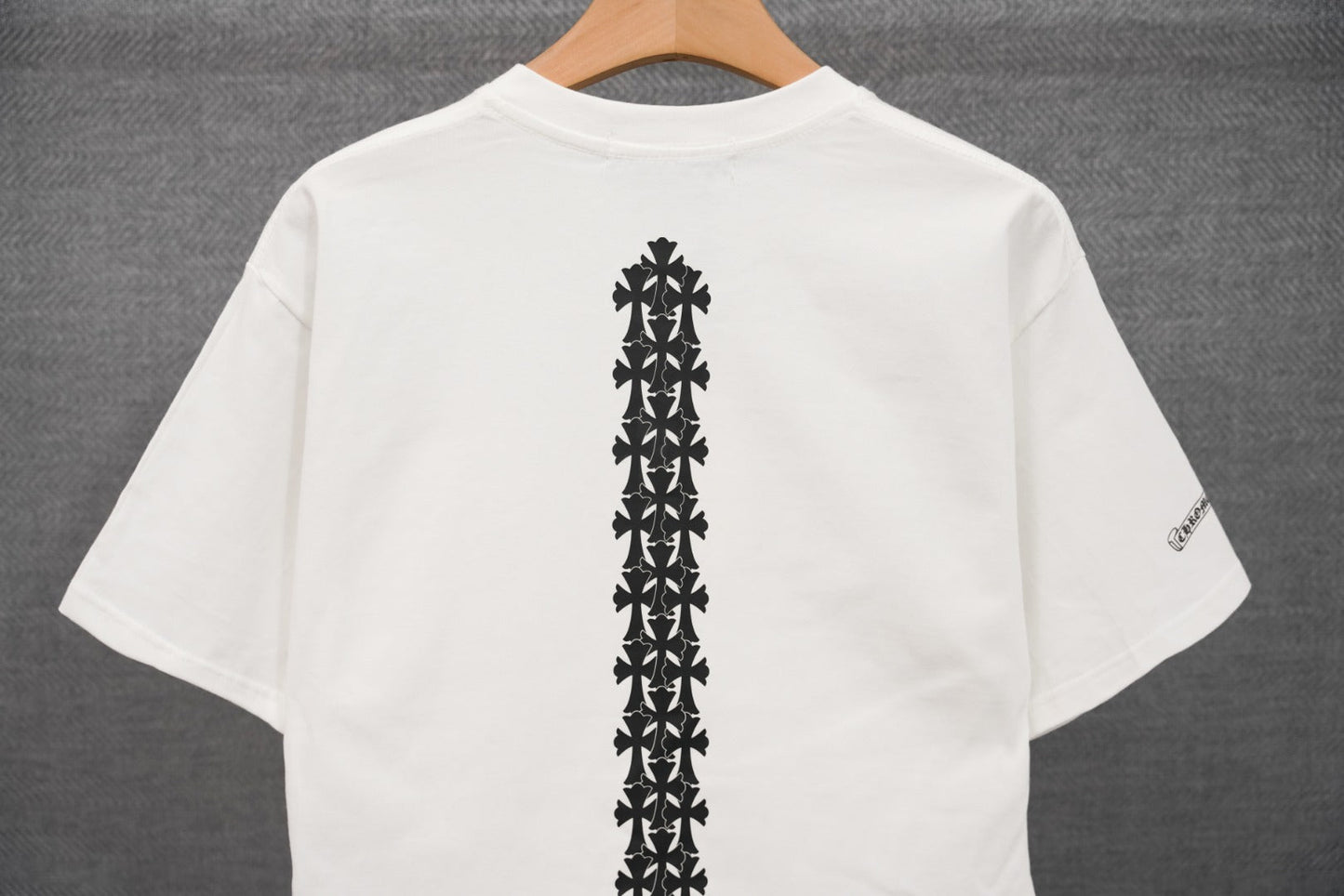 Chrome Hearts Custom Ribbed Short-Sleeve T-Shirt KT33