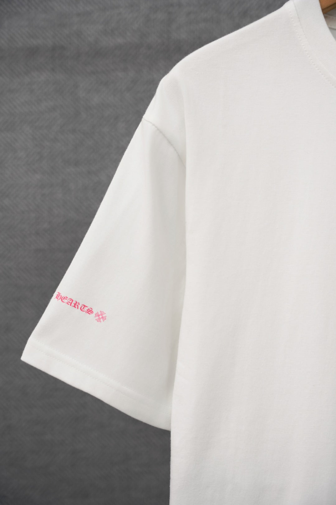 Chrome Hearts Sanskrit Letter Print Short-Sleeve T-Shirt KT36